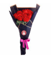 BOUQUET OF 12 RED ROSES