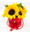 BOX WITH SUNFLOWERS